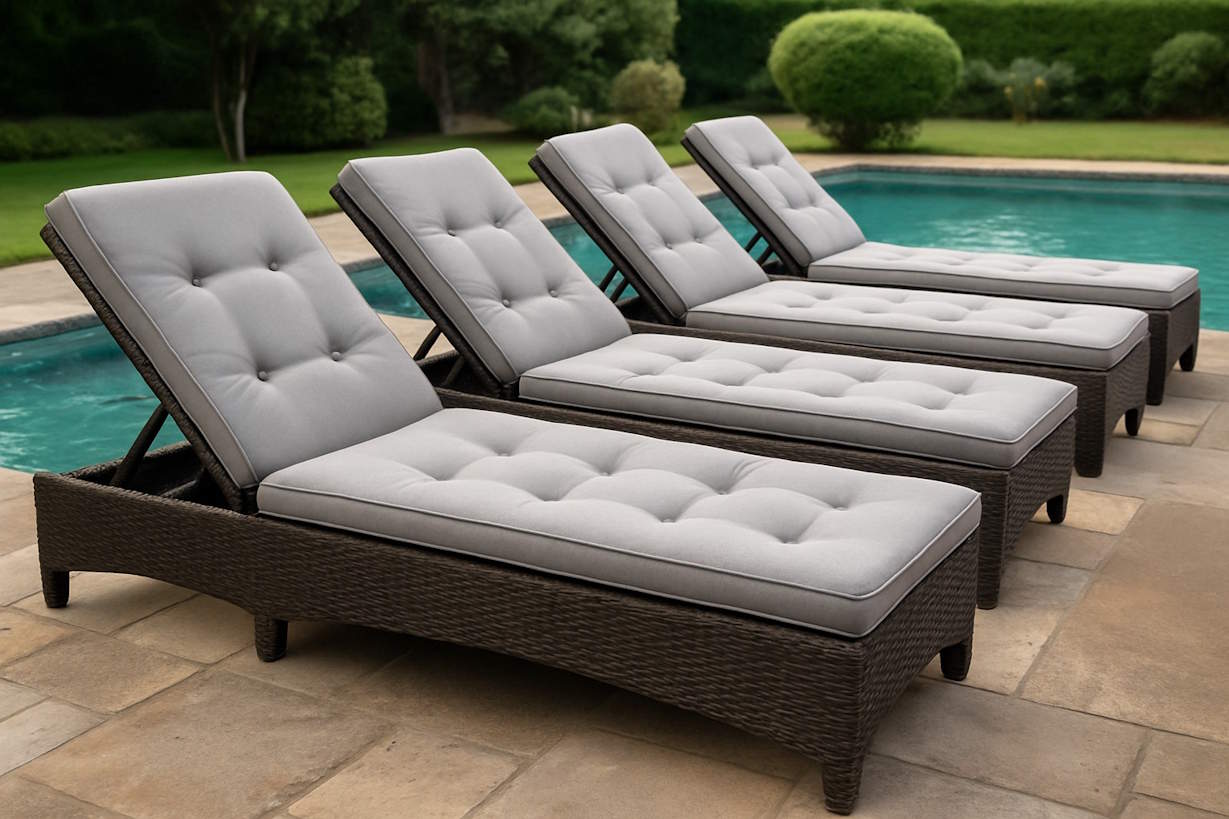 Изготовление и пошив подушек для шезлонгов